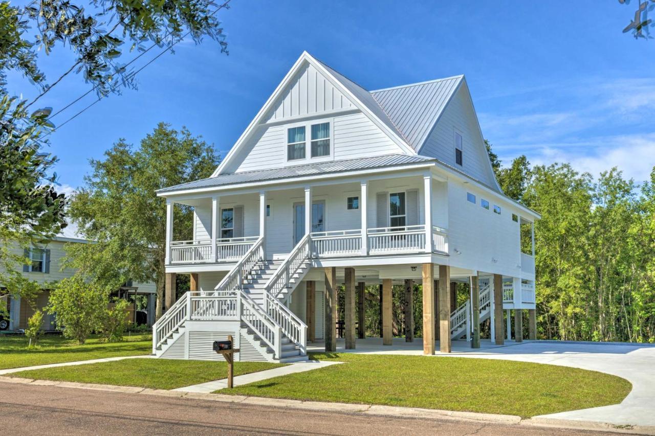 Coastal Waveland House Half Block To Pub Beach Kültér fotó